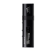 아이작공방 SONY 소니 NWZB183F4 G 휴대 미니 운동 러닝 MP3이어폰 라디오, 블랙 정부측 표기함, 4GB