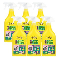 자연퐁 뿌려쓰는 주방세제 레몬향 500ml x 3개, 6개