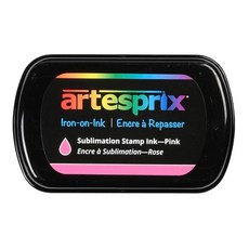 Artesprix 승화 페인팅 및 드로잉용 Iron-Ink 스탬프 패드 옐로우, 핑크