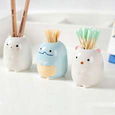 아이디어라떼 애니멀 면봉 이쑤시개 꽂이 고양이, 1개