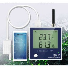 냉동창고 온도계 고온 저온 감지기 알림 앱 모니터링, 4G  리튬 배터리 4개  전원 코드  충전기, 4G  리튬 배터리 4개  전원 코드  충전기