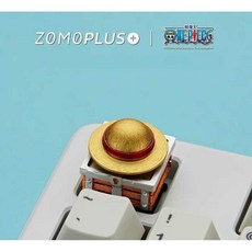 원피스 키캡 루피 모자 에이스 사브 기계식 키보드 정품, 사브 모자
