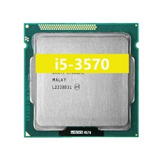 데모보드 6MB 데스크탑 1155 코어 77W LGA CPU I5 3570 3 4Ghz 4 프로세서 소켓, 1pcs i5-3570, 1개