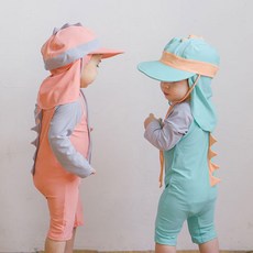 YJJKMALL_뿔공룡 유아 래쉬가드(90-120) 204119+DHKRWKWLrJF