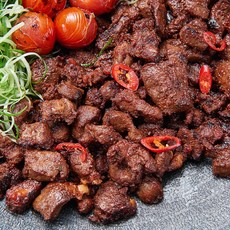 육소반 매운 양념 고추장 염통구이 300g, 1개