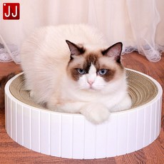 캣모나이트 원형 스크래쳐/고양이/집(리필구매가능)
