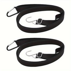 자동차 수하물 가방 화물 래싱 스트랩 의류 고정 로프 커버 방풍 벨트 4.4m 2 개, [01] 2PCS