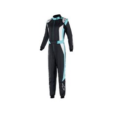 알피니스타 스텔라 GP 프로 컴프 V2 정장 멀티 레이어 FIA 8856-2018, 46, Black/Turquoise/White, 1개
