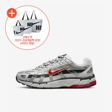 나이키 P6000 화이트 메탈릭 레드 BV1021-101 280