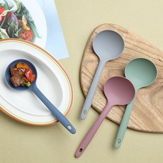 국내제작 실리콘 멀티 요리국자(4color), 그린, 단품
