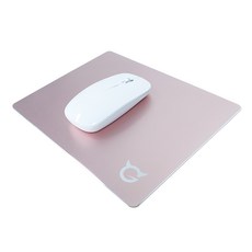Gmonster 알루미늄 마우스패드 고감도 노트북 휴대용, 1개, 로즈골드