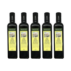 BEZZECCA 베제카 엑스트라 버진 올리브오일 500ml 5개