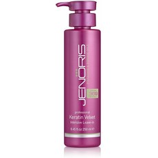 Jenoris Keratin 벨벳 인텐시브 리브 인 트리트먼트 프로페셔널 헤어 케어 제품 피스타치오 오일 및 천, 1, One Color