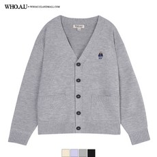 [NC수원터미널점] 후아유 스티브 브이넥 가디건 WHCKB1112U
