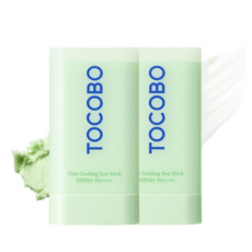[토코보 본사] 토코보 시카 쿨링 선스틱 SPF50+ PA++++, 18g, 2개