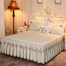 침대스커트매트리스레이스