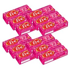 롯데웰푸드 이브 로즈 껌, 26g, 12개