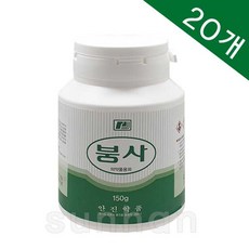 안진약품 붕사 150g/과학실험 슬라임제조 세탁용약품 비료 산화물제거, 20개