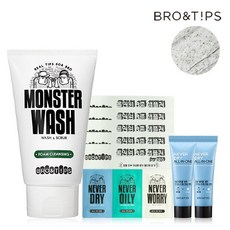 브로앤팁스 [T]브로앤팁스 몬스터 워시 폼 클렌징 120ML, 단품없음