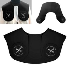 루시피 바버샵 실리콘 넥셔터 (블랙) 중량안정 어깨보 어깨패드 커트보고정 본주어깨보, 블랙, 1개