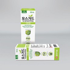 일양약품 모스가드 100ml 모기 해충 진드기 퇴치제 스프레이 등산 낚시 여행 천연벌레기피제, 1개