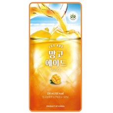 발란스그로우 망고 에이드, 230ml, 50개