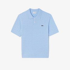 라코스테 반팔 (남성)케이블 폴로 티셔츠 PH168E-54G T01(라이트블루) 시원한 스타일완성