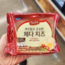 매일 상하 체다 슬라이스 치즈 360g x 1개, 아이스보냉백포장