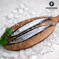 [팸쿡][냉동] 담백하고 고소한 꽁치 3마리, 단품