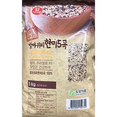 두보식품 국내산 발아귀리 현미5곡 5kg 코스트코 잡곡 쌀, 1개