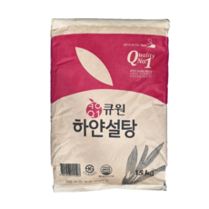 큐원 백설 하얀설탕 15kg 업소용, 1개