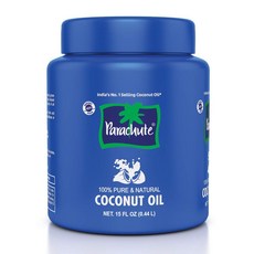 15 Fl Oz (Pack of 1) Coconut Parachute 100% Pure and Natural Unrefined Coconut Oil | No Chemicals & Added Preservatives | 15 Fl Oz Jar, 1개, 상세참조