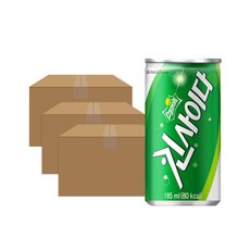 코카콜라 킨사이다 스프라이트 185ml 90캔