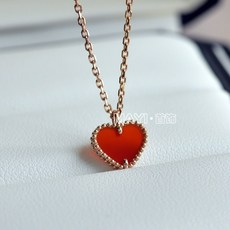 순금볼륨하트목걸이