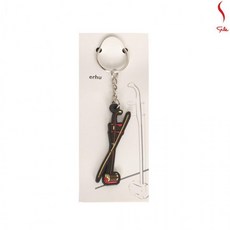 [랜덤마트]KeyChain Erhu 해금 악기 열쇠고리 Key-Ring 키링