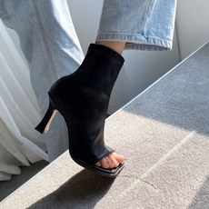 오픈토앵클부츠