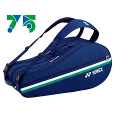 YONEX 유닉스 YY26AEX12A P 스퀘어백 75 주년 CH, 양어깨 6개입 BA26AP 네이비그레