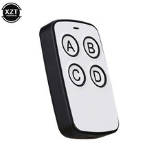 315/433mhz 원격 제어 AK K210605 4 배럴 복사 유형 키 차고 문 Led 스트립에 대 한 스위치, 2) Black, 1개