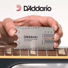 다다리오 기타줄높이 게이지 측정기 측정자 드라이버 기타렌치 PW-SHG-01