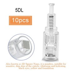오토 MTS 기계 니들 롤러 닥터펜 Ultima MTSpen 프로페셔널 무선 마이크로 니들링 스킨 케어 키트 Microneedle 가정용 뷰티 머신 $ PMS 도구 닥터 imp 펜, 5D 10개