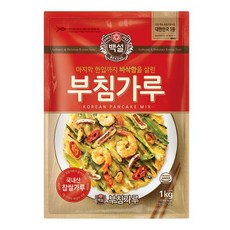 백설 부침가루1kg, 2개, 1kg