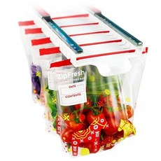 [GB] 칸칸 슬라이딩 지퍼백 수납함, 지퍼백 수납함 1개