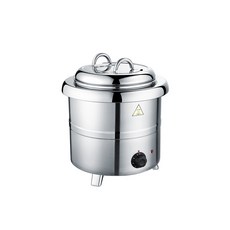 13L 스트레이트 전자난방냄비 인덕션뷔페 전기온열 스텐냄비 보온냄비, 색깔1, 하나