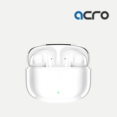 ACRO 아크로팟 5.1 무선 블루투스 이어폰 Acro Pods, AcroPods-w, 화이트