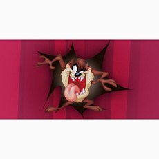 태즈 메이 니아 악마 TAZ 인쇄 마이크로 화이버 비치 타월 빠른 건조 스포츠 체육관 목욕 타월 맞춤 요가 매트 키즈 담요 70X140, 5
