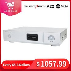 GUSTARD DAC-A22 MQA 평형 디코더 듀얼 AK4499 DAC Bluetooth 5.0 MQA 풀 디, 상세내용참조