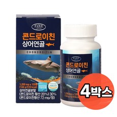 에버그린 콘드로이친 상어연골 900mg X 120정, 4개