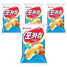 오리온 포카칩 오리지널, 137g, 4개 137g, 4개