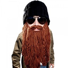 Beard Head 수염 머리 바바리안로드 매니저 비니 브라운 한 사이즈