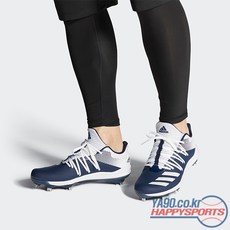 [아디다스] 2020 아디제로 애프터버너6 일체형 징스파이크 G27662 (네이비/화이트)